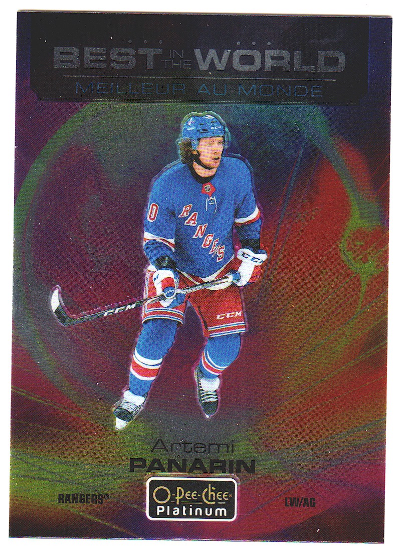 (image for) 2020-21 OPC Platinum Best in the World #BW11 Artemi Panarin